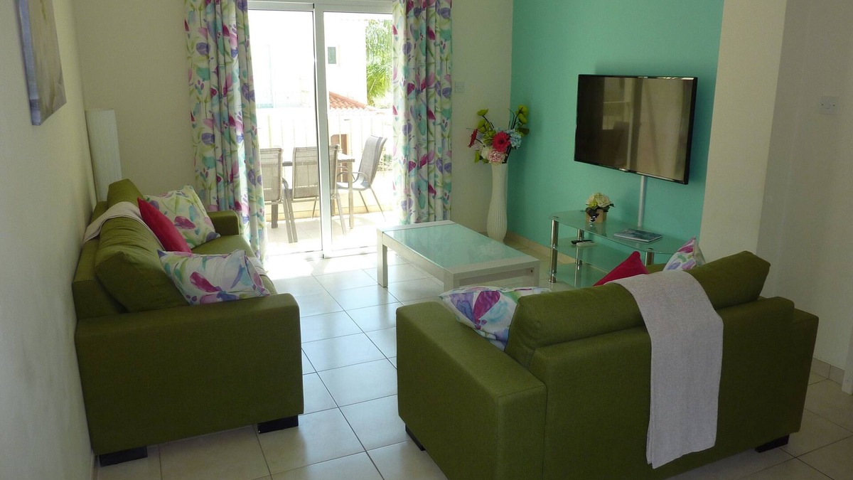 Protaras Apartment | Spacious 2 Bedroom Apartment With Sea Views And Fully Air-conditioned
