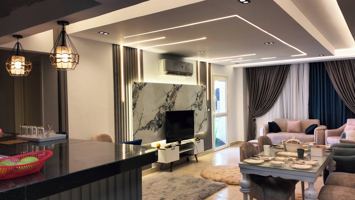 Madinaty Apartment | Spacious 3-bedroom apartment with excellent view , WiFi, AC in brilliant Cairo