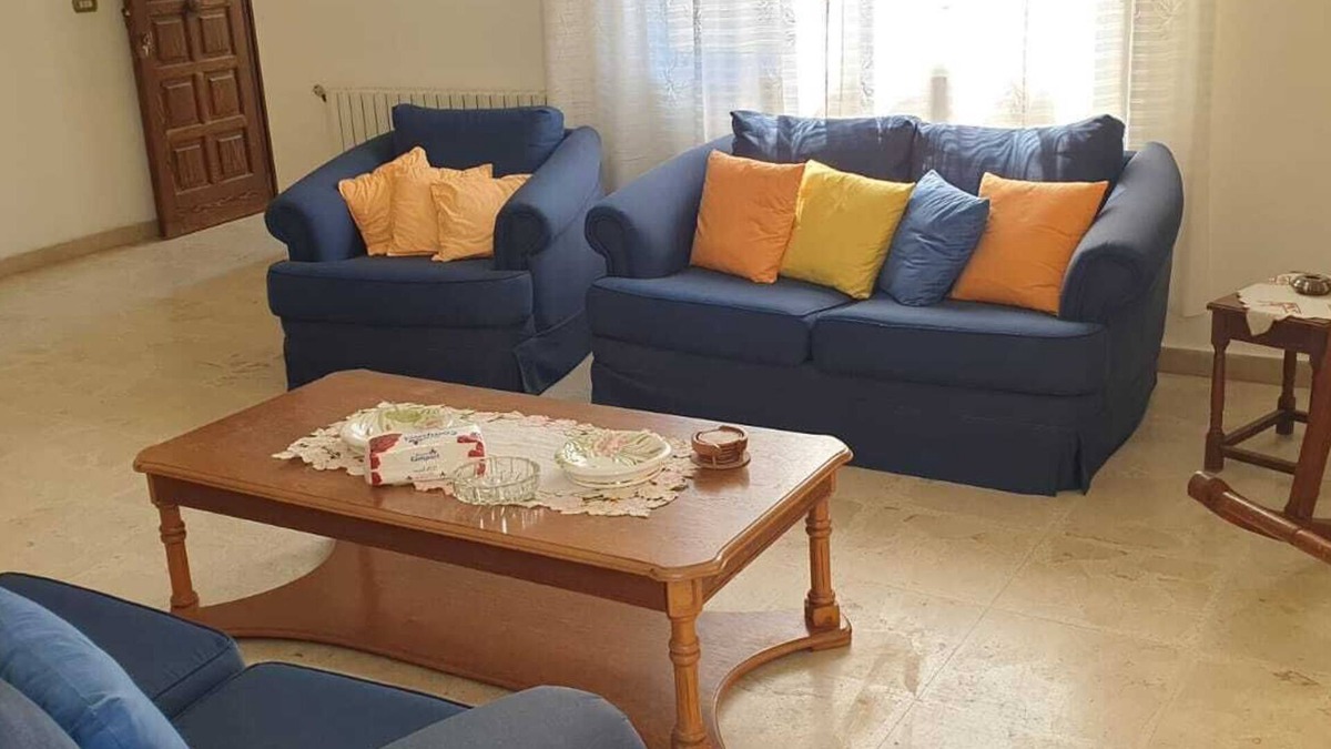 Duhur ash Shuwayr Apartment | Spacious 3 BR apartment with wide windows and fireplace in the heart of Brumana