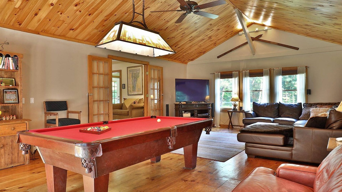 Pittsfield House | Spacious 4BR/5 Bath Home - Hot Tub/Pool Table/Ample Private Outdoor Space!