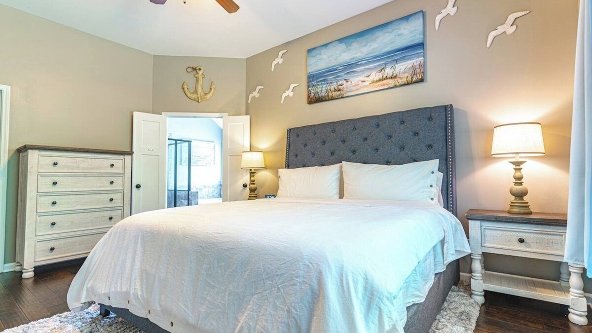 Gunter Afs House | Spacious 4BR East Montgomery Home | King Beds