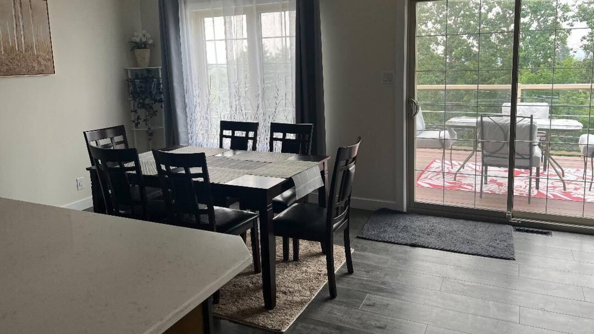 Prince Albert House | spacious 5 bedroom home with a game room, walk-in basement, and overlooking deck