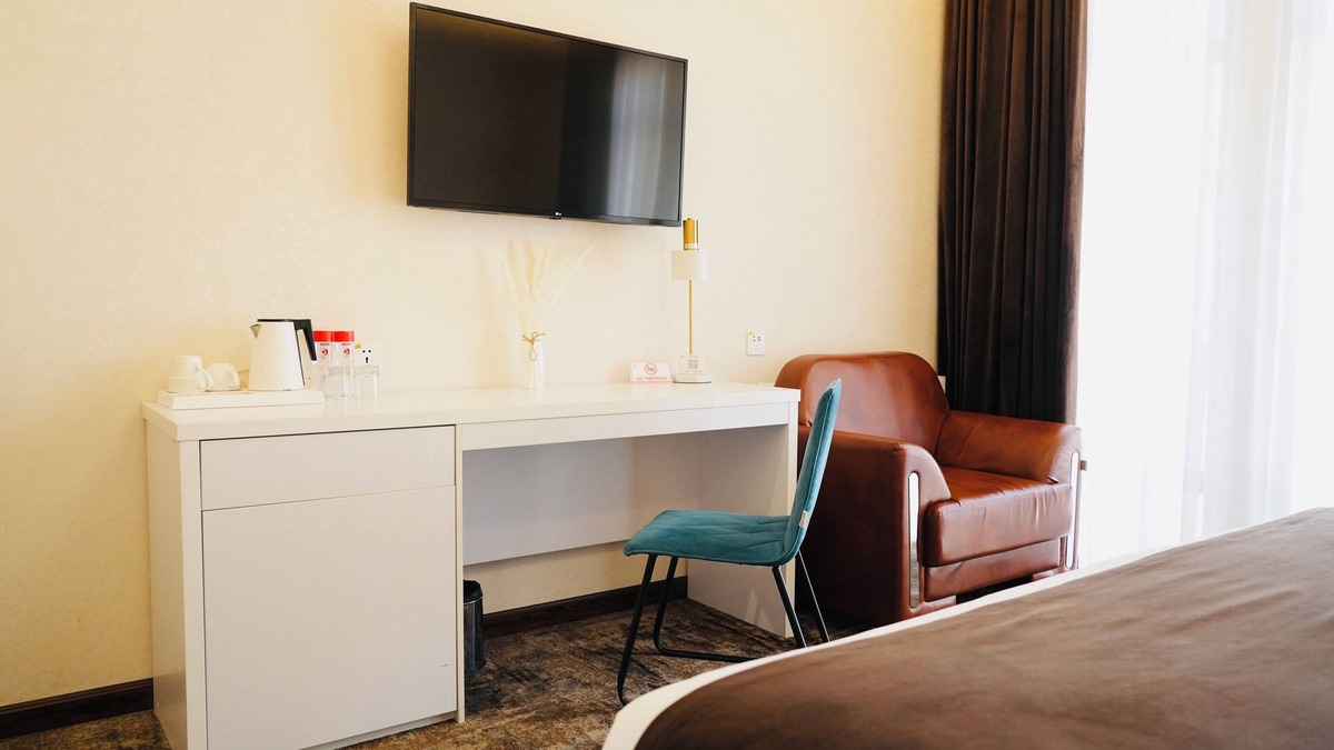 Tashkent Hotel | Spacious 51-bedroom hotel in awesome Tashkent with AC, fitness room, WiFi