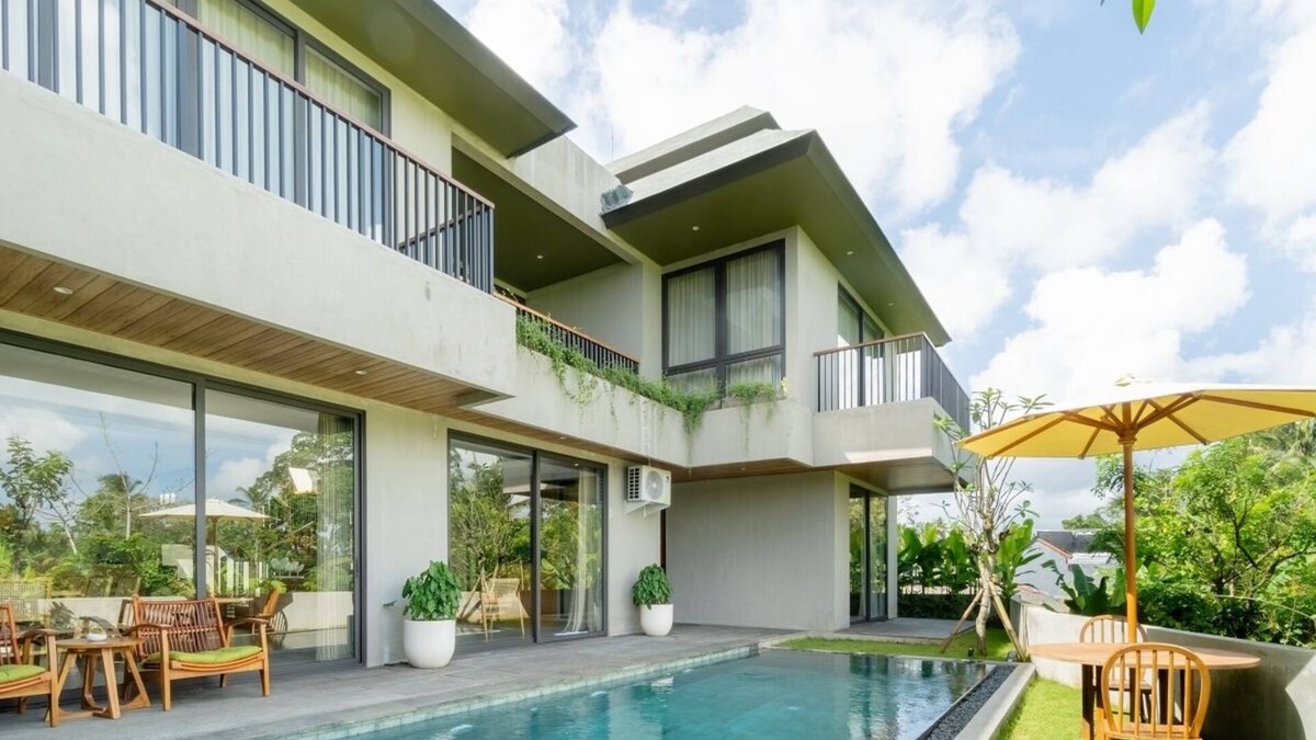 Pejeng Villa | Spacious, 5BR Villa with a Rice Field View in Ubud