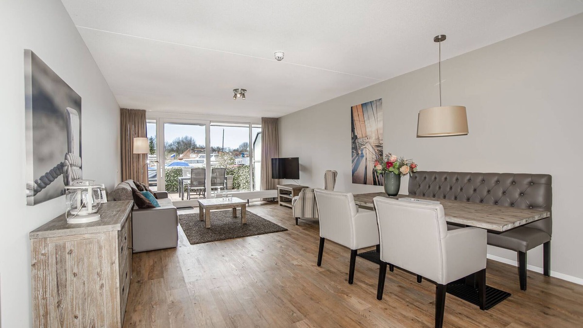 Merenwijk Apartment | Spacious and luxurious ground floor apartment - Kaag Resort (4)