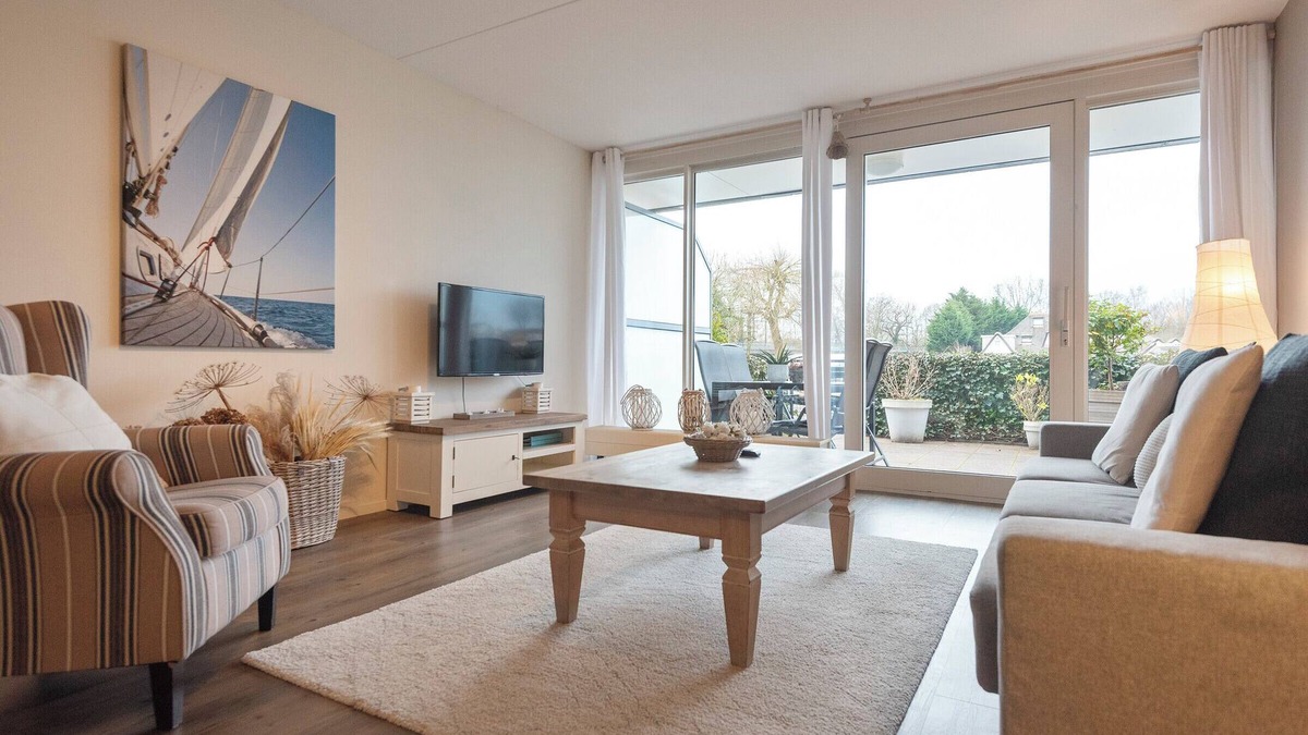 Merenwijk Apartment | Spacious and luxurious ground floor apartment - Kaag Resort (7)