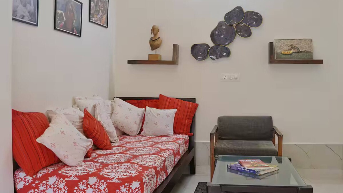 Jaipur Apartment | Spacious and quiet apartment
