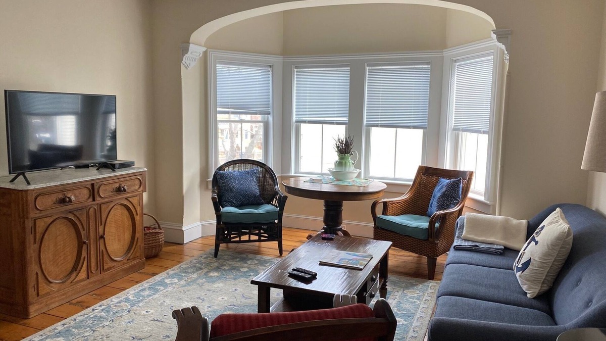 Greenport Apartment | Spacious apartment, 3 blocks to downtown and steps to fishing pier.