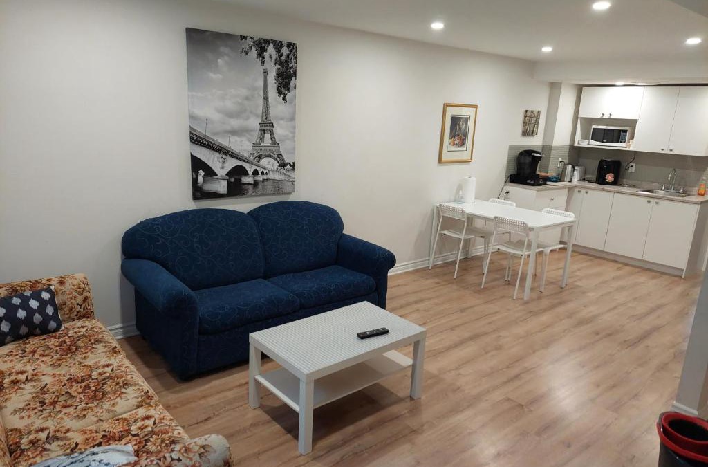 Lachine Apartment | Spacious basement one bedroom apartment, WiFi.
