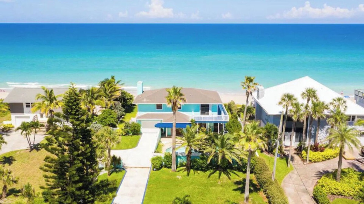 Floridana Beach House | Spacious Beachfront Pool Home in charming Melbourne Beach