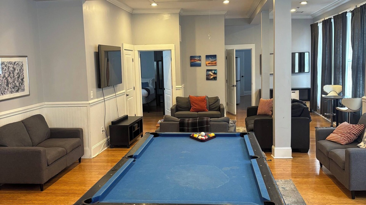 Charleston Historic District Condo | Spacious condo in the heart of nightlife district