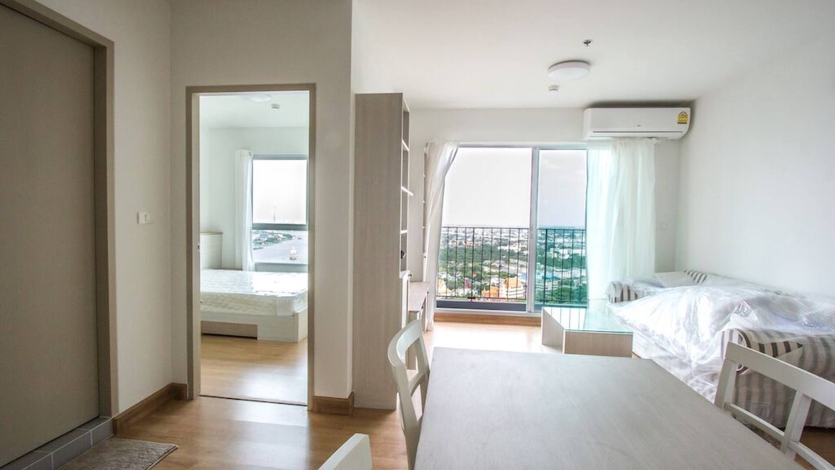Rat Burana Condo | Spacious condo with panoramic river view. Peace and quiet, good for resting.