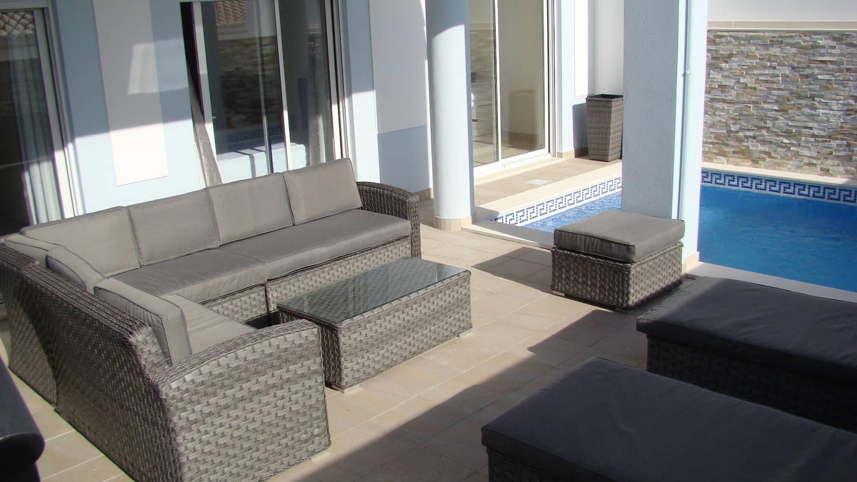 Salema Villa | Spacious, contemporary villa with sun roof, pool and balcony