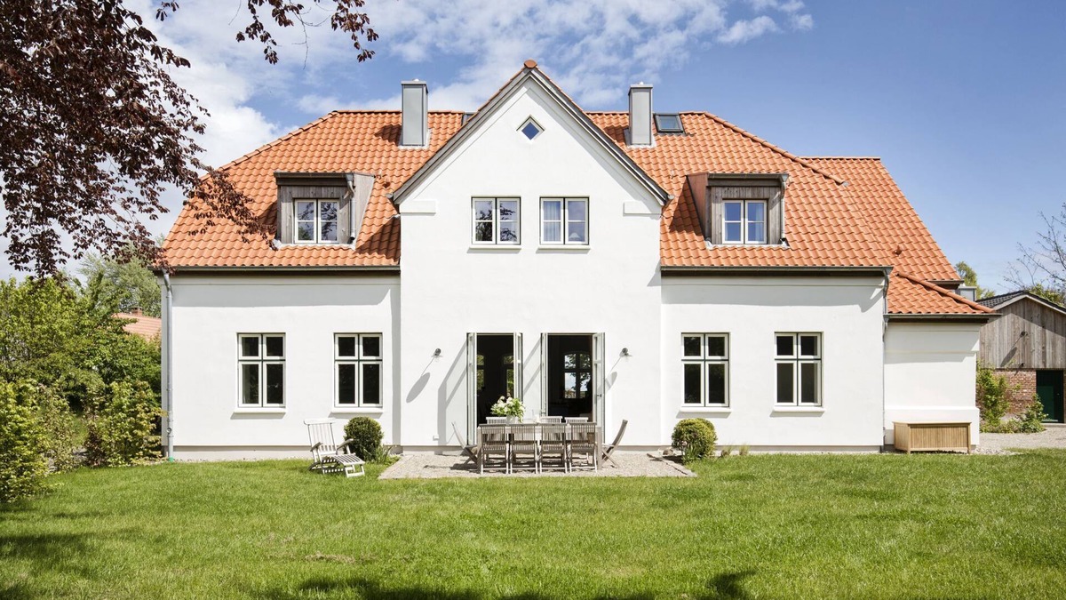 Pommerby House | Spacious country house near the Baltic Sea with large garden, oven and sauna