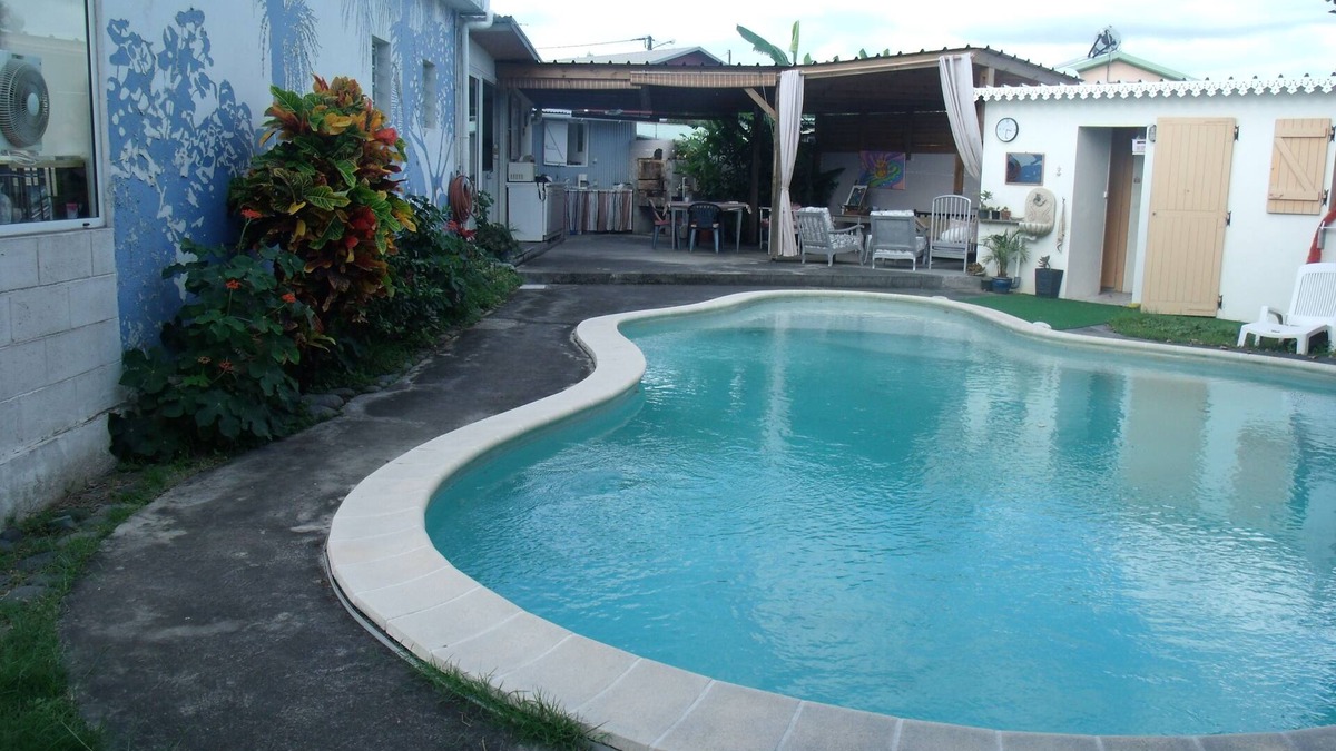 Saint-Louis House | Spacious, detached Kaz Bory, tropical garden, swimming pool.