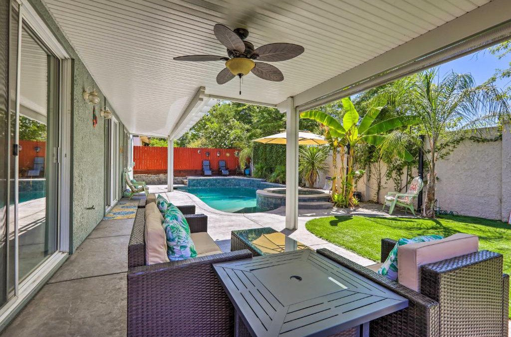 Folsom House | Spacious Folsom Getaway with Pool and Hot Tub!