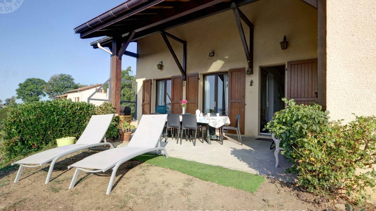 Saint-Christo-en-Jarez Cottage | Spacious 4BR Villa with Game Room, Garage, and Scenic Terrace in Saint-Christo-en-Jarez