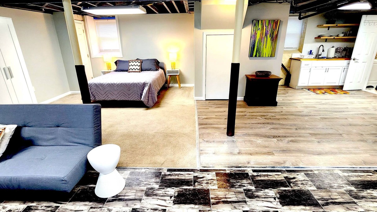 West New Haven Apartment | Spacious Garden Apartment with Office and Private Entrance