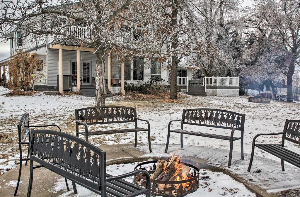 Ahsahka Apartment | Spacious Gifford Retreat with Scenic Farmland Views