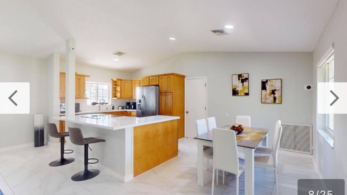 Lauderhill House | Spacious home with enclosed yard , fire pit and playground
