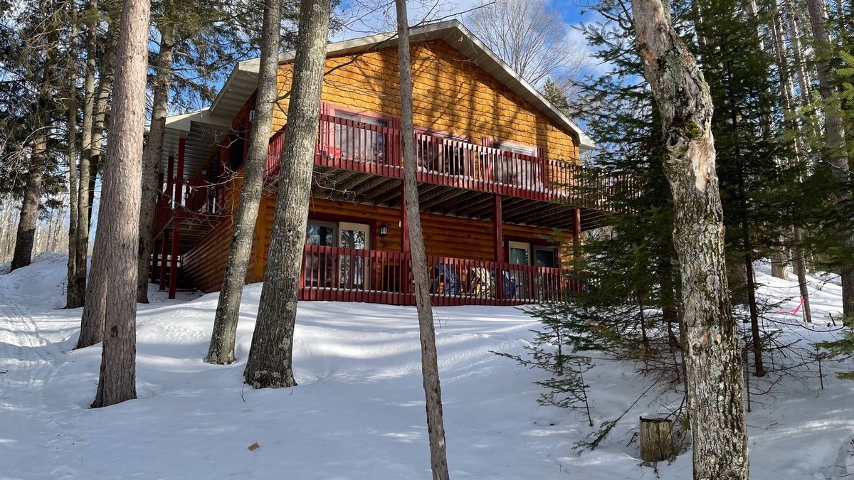 Iron River House | Spacious lakeside cabin in the heart of the Northwoods