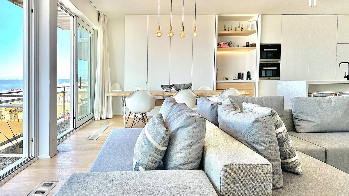 Het Zoute Apartment | Spacious Luxury Apartment With Seaview le Zoute