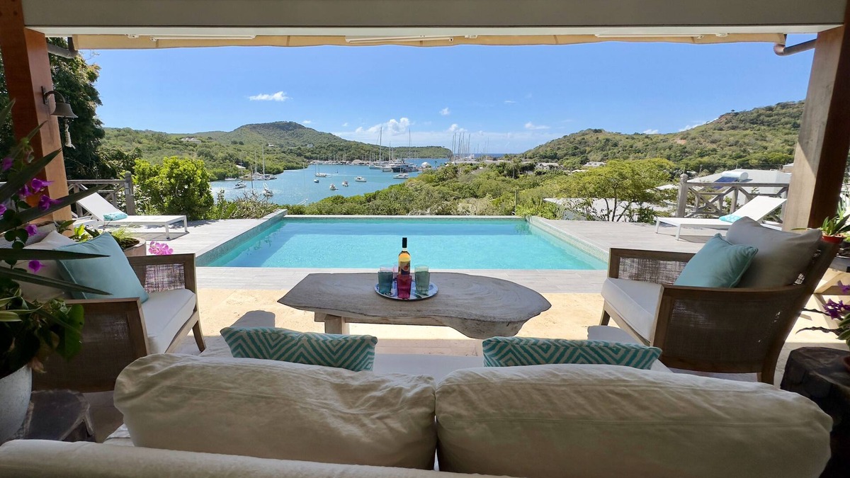 Bouvet Island Villa | Spacious Luxury 4 bedroom villa above historic Nelson's Dockyard -beaches nearby
