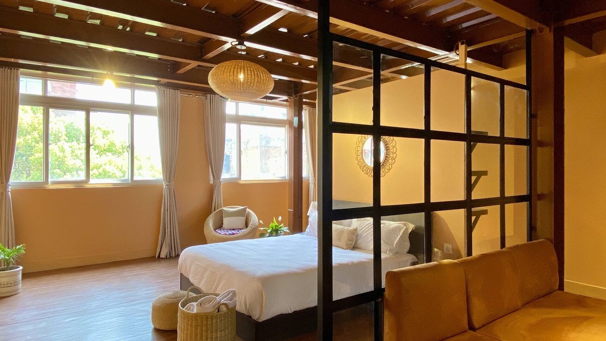 Thamel Apartment | Spacious & modern 750 sq ft. BOHO style studio apartment in central Thamel, KTM!
