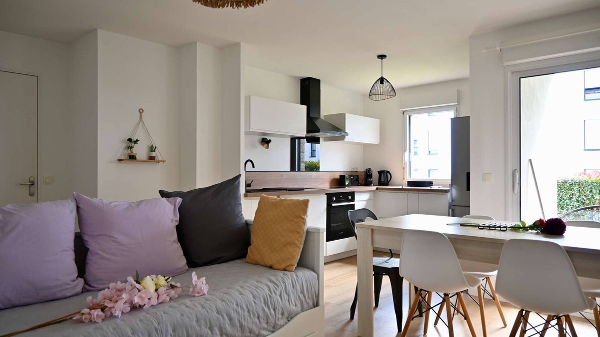 Vannes Apartment | Spacious, modern apartment 10 minutes from the port of Vannes