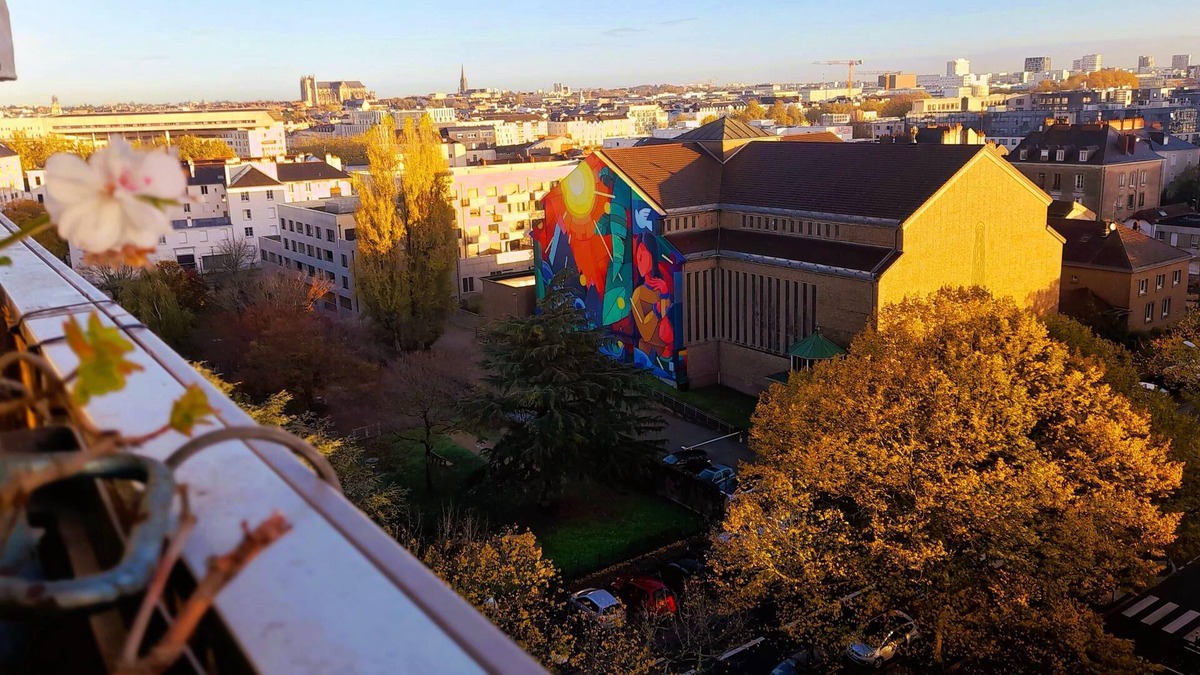 Ile de Nantes Palais des Congres Apartment | Spacious nest with open view near downtown