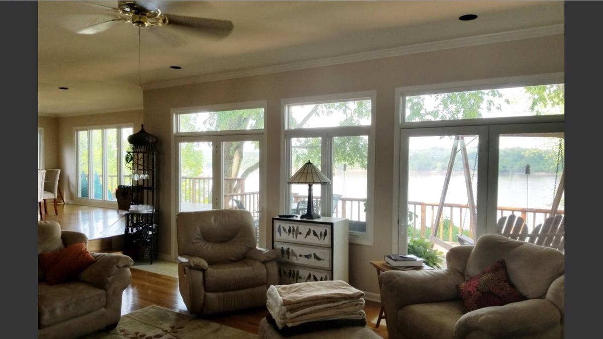 Prospect House | Spacious Ohio riverfront retreat in Louisville, gorgeous view, on Bourbon Trail.
