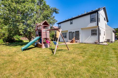 Olathe House | Spacious Olathe Home with Fireplace Near Parks!