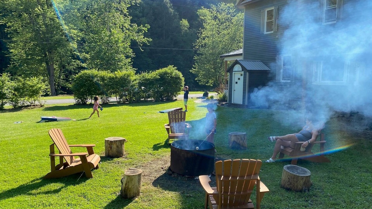 Driftwood House | Spacious PA Wilds Getaway! Water views, firepit w/covered patio