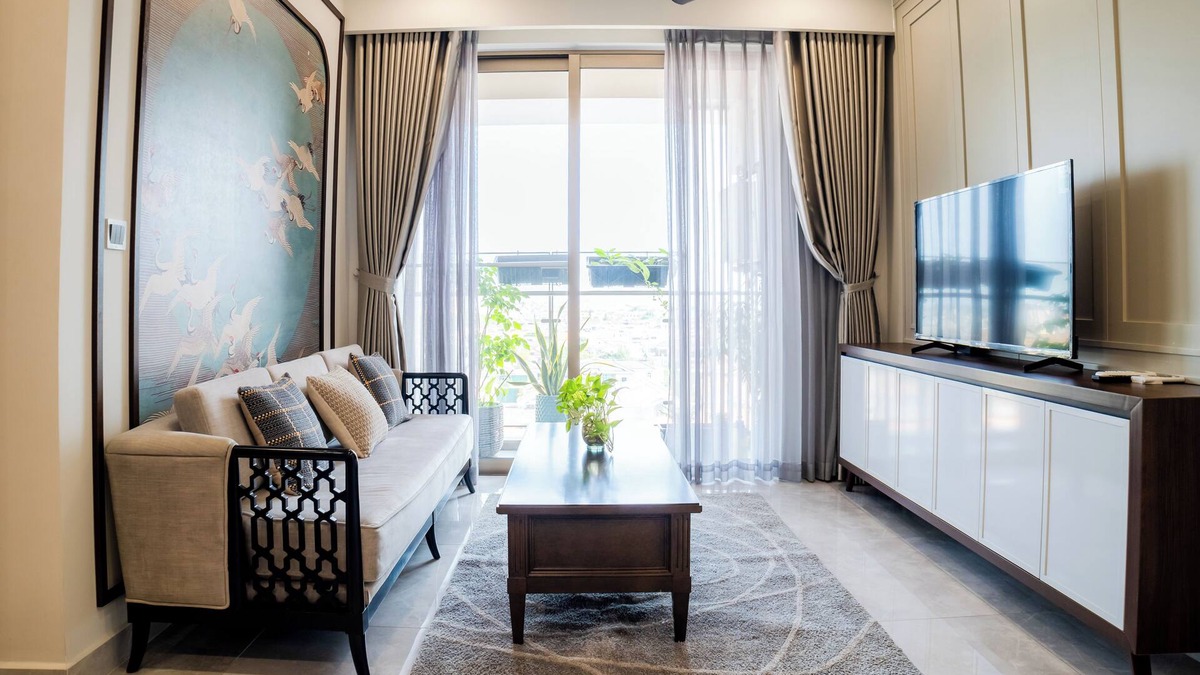 District 4 Apartment | Spacious Phu My Hung Apartment – 2 Bedrooms, City View