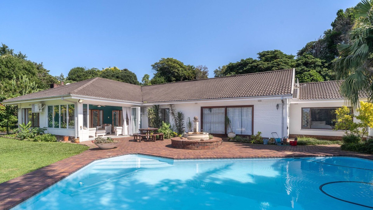 Ethekwini Villa | Spacious retreat with large pool and lush garden