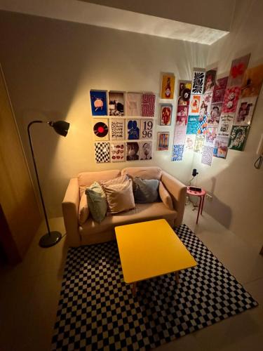 Santo Cristo Apartment | SPACIOUS RETRO UNIT at SM North Mall w Balcony and FAST WIFI