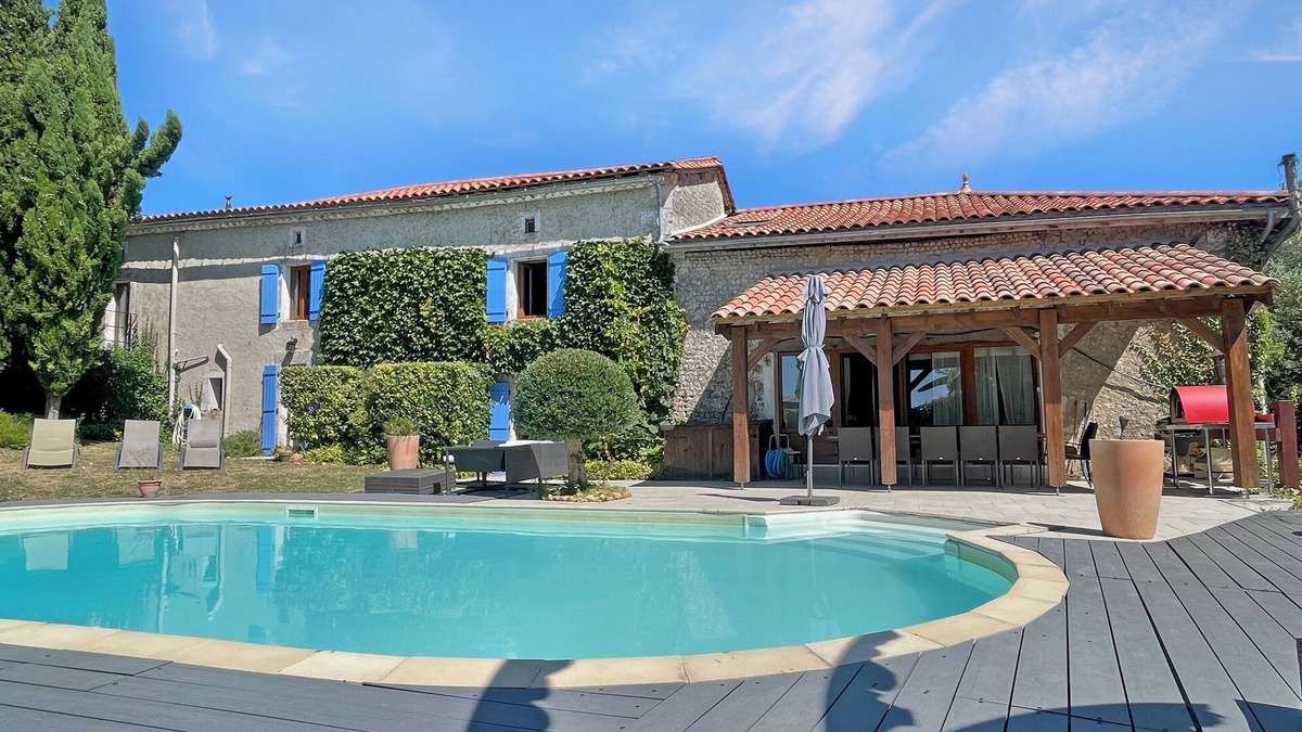 Nonac Other | Spacious rural get-away with pool & yoga studio. Perfect for family groups