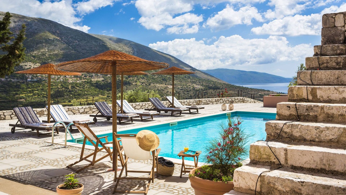 Makriotika Villa | Spacious Secluded Villa With Magnificent Views Near Village