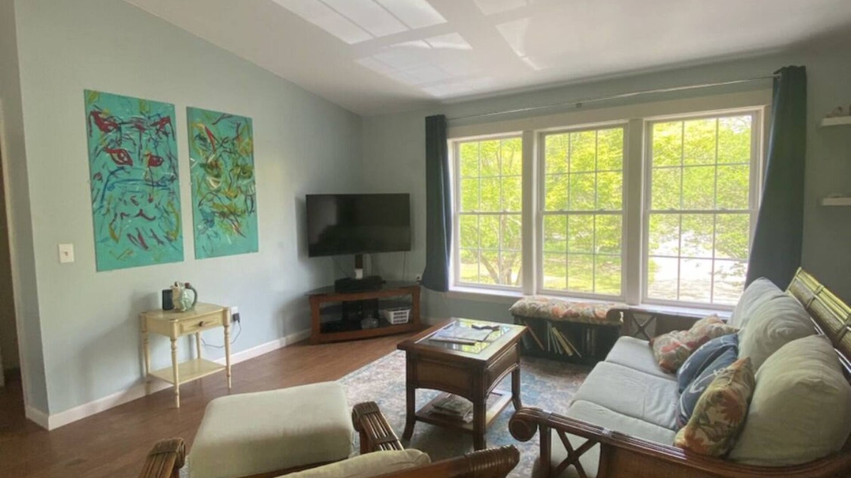 Kenyon Apartment | Spacious, Serene Guesthouse close to RI beaches, URI & southcounty destinations!