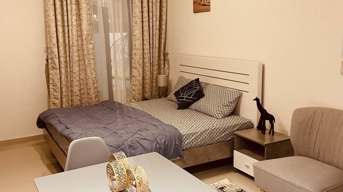 Sharjah Apartment | Spacious studio Apartment with Garden