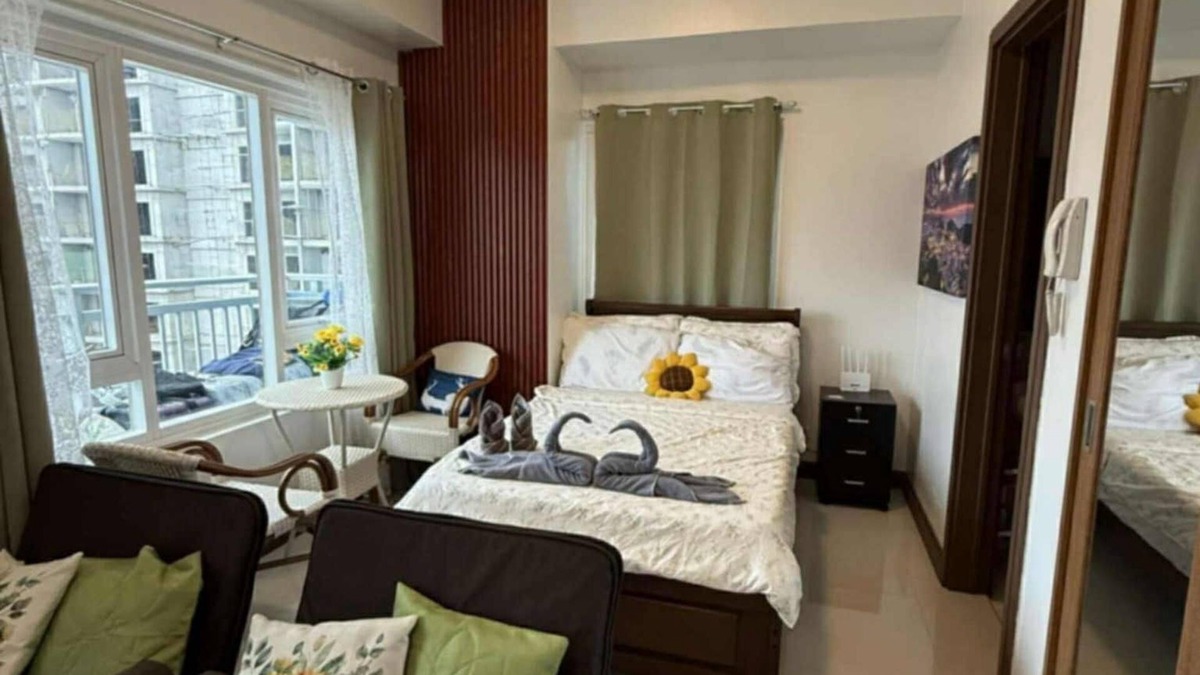 Punta Engano Condo | Spacious Studio unit with Balcony and Seaview
