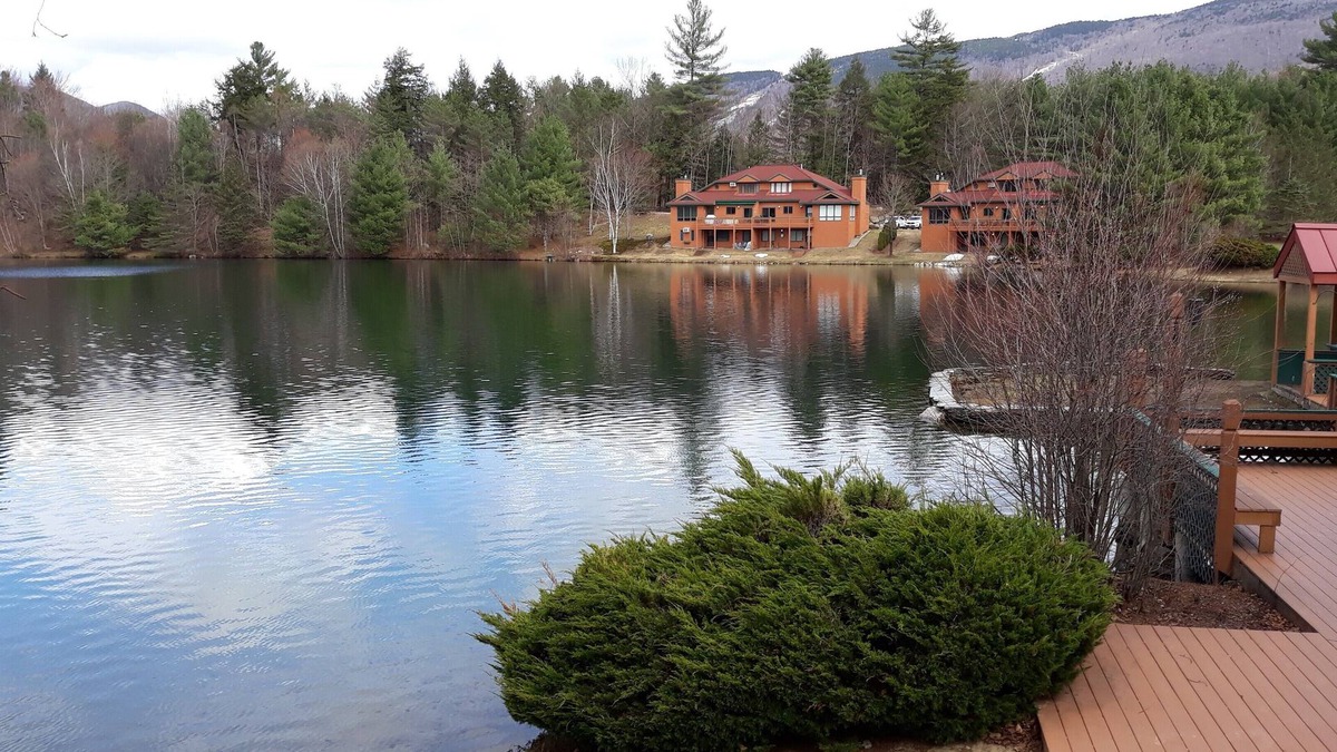 North Woodstock Condo | Spacious studio with a beautiful Pemi river view.