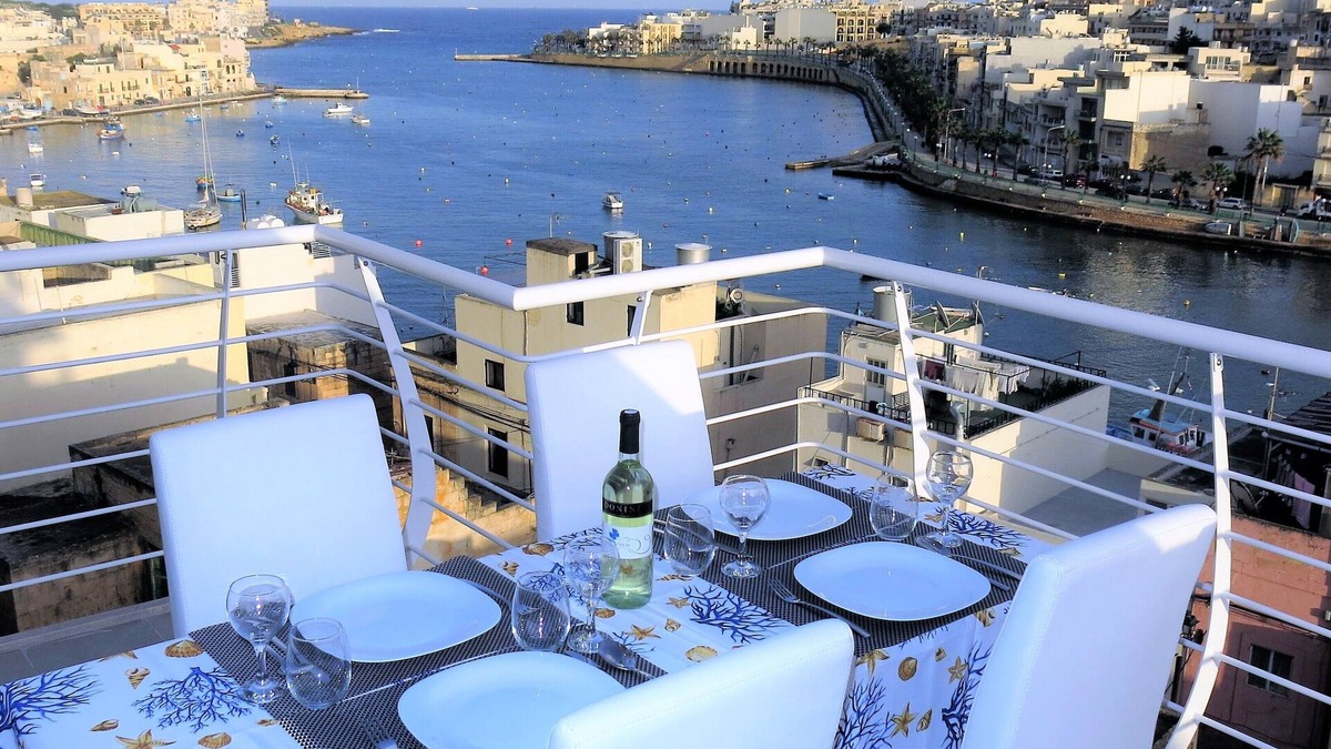 Marsaskala Apartment | Spacious, stylish & modern 2 bedroom apartment, terrace with stunning sea view