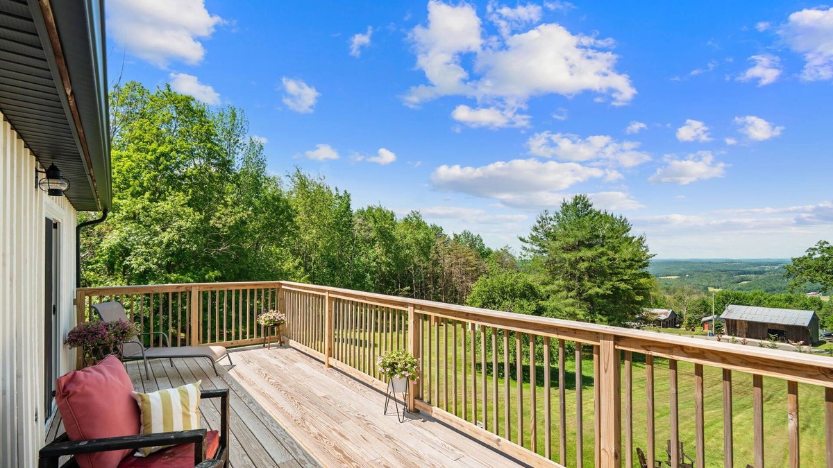 Orson House | Spacious Summer Escape w/Hot Tub, Games, Fire Pit & Scenic Hilltop Views!