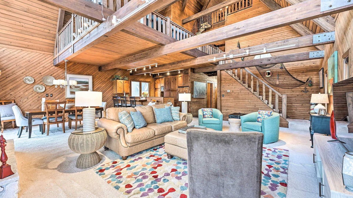 Syracuse House | Spacious Syracuse Getaway w/Waterfront Deck!
