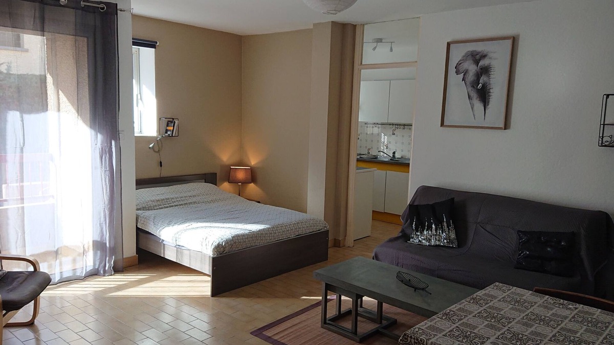 Vernet-les-Bains Apartment | Spacious T1 - 3 * - Aux Plaisirs du Conflent - Ideal Cure, Tourism, Hiking