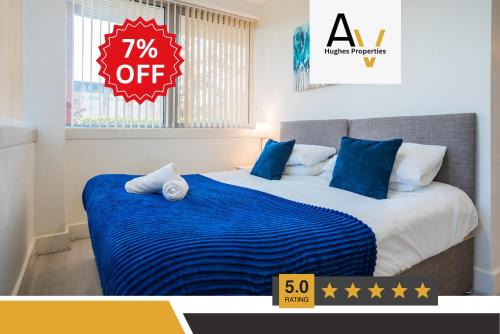 Central Milton Keynes Apartment | Spacious Two-Bedroom Apartment - Parking, 7 Mins from Station, Ideal for Business or leisure Stays By AV Hughes Properties