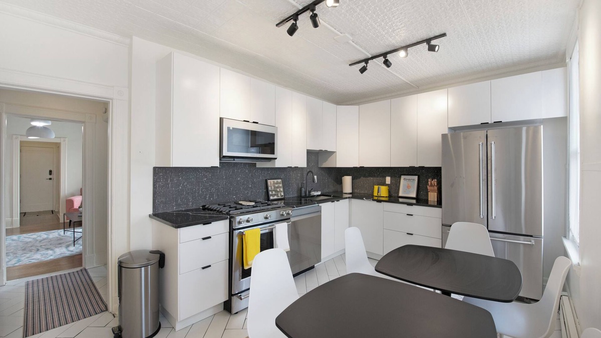 Bergen Apartment | Spacious Victorian with Parking Available