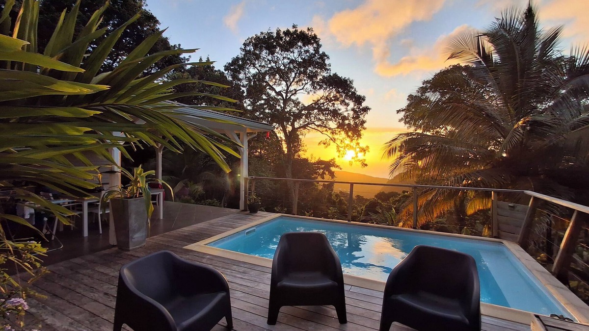Les Anses-d'Arlets House | Spacious villa, 4 bedrooms, swimming pool, breathtaking sea view, ANCV cheques accepted