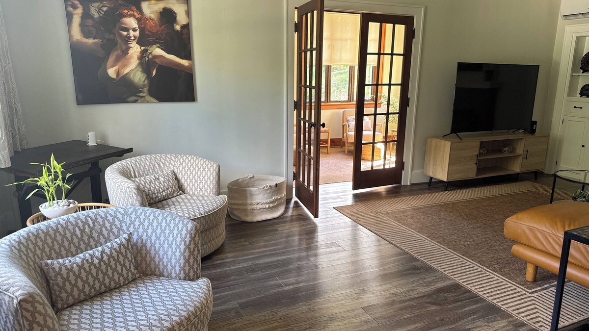 Dubuque House | Spanish Revival 1920 Home in Quiet Neighborhood
